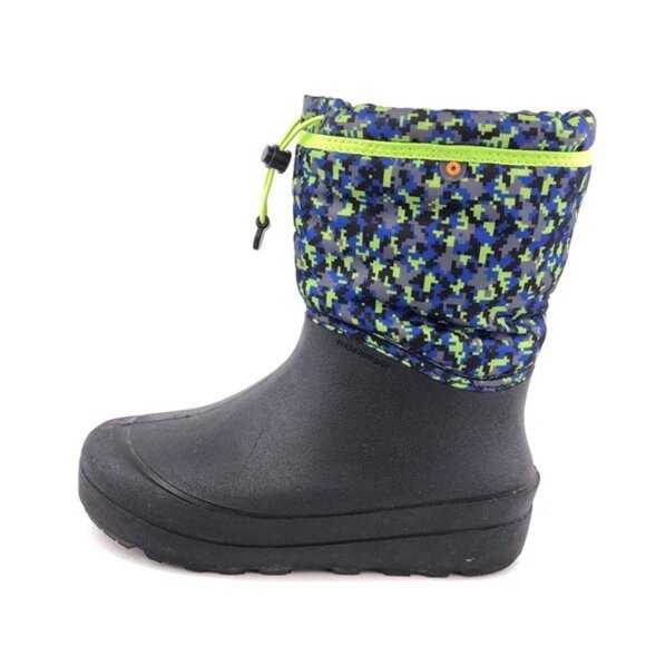 Bogs Snow Shell Digital Maze Winter Snow Boots Kids 5 - Picture 1 of 12
